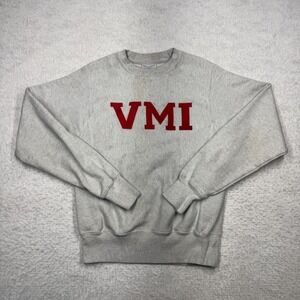 VMI Virginia Military Institute Sweater Champion Pullover 90s USA Men's Size XS